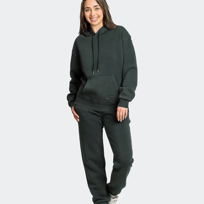 Lazypants Nova & Chlo Sweatsuit Set In Vintage Midnight Green - Green - XXS | Verishop