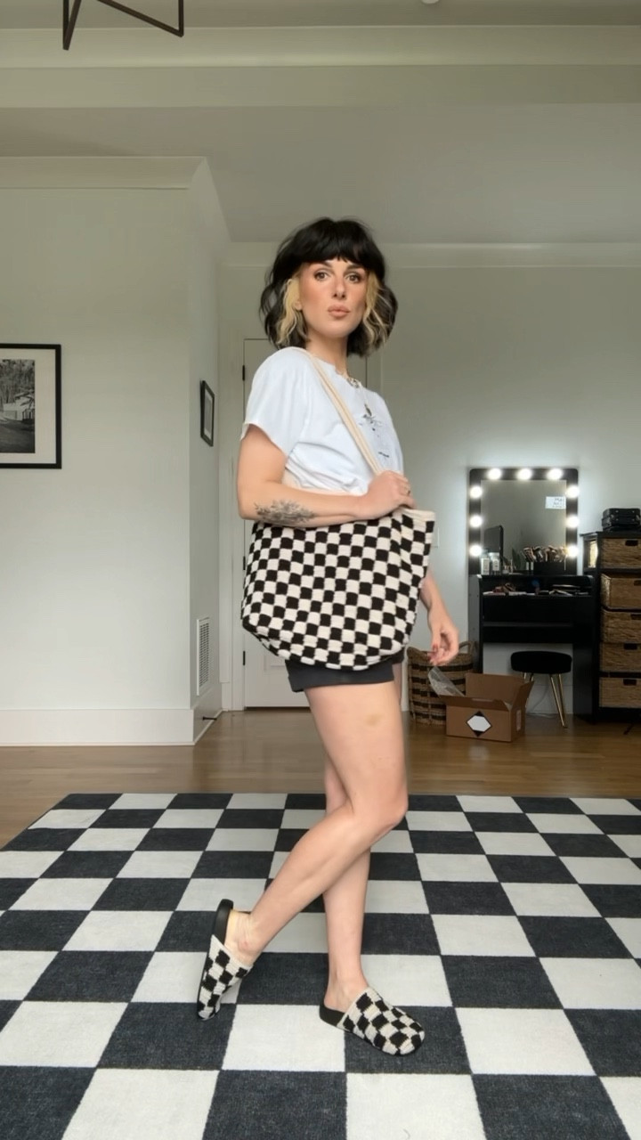 Currently in the midst of a Checkerboard Obsession. 🏁 

#LTKVideo #LTKfindsunder100 #LTKstyletip
