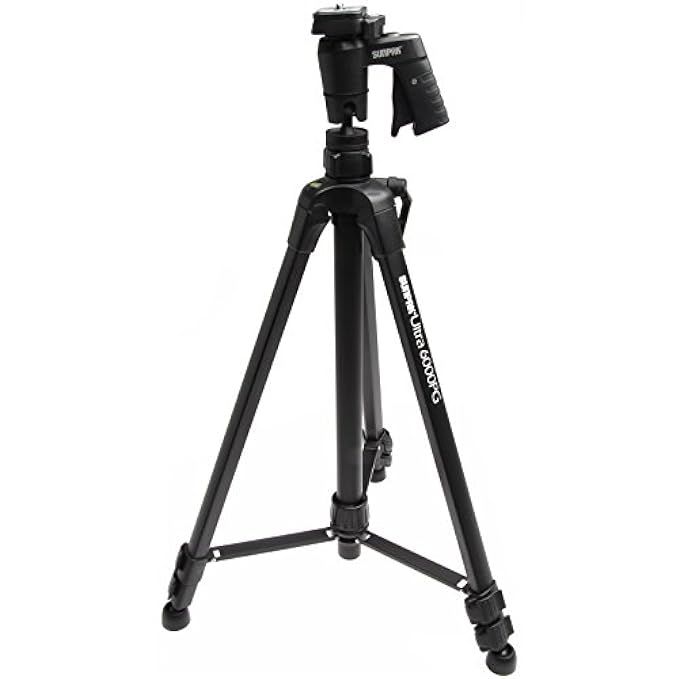 Sunpak PlatinumPlus Ultra 6000PG 61" Tripod (620-600-UPGBB) Black | Amazon (US)