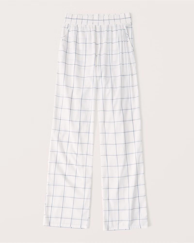 Poplin Sleep Pants | Abercrombie & Fitch (US)