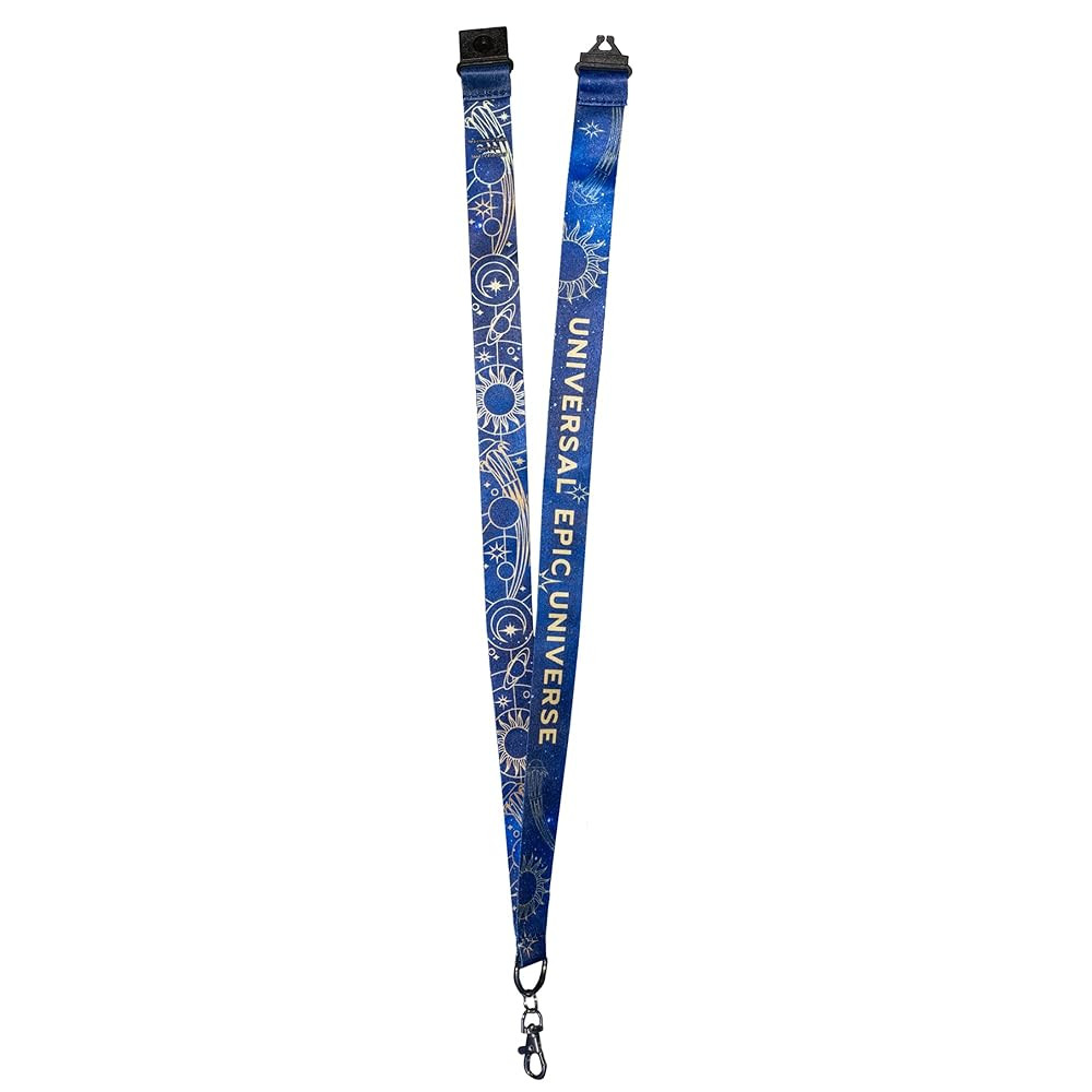 UNIVERSAL DESTINATIONS & EXPERIENCES Epic Universe Emblem 18" Lanyard - Officially Licensed | Amazon (US)