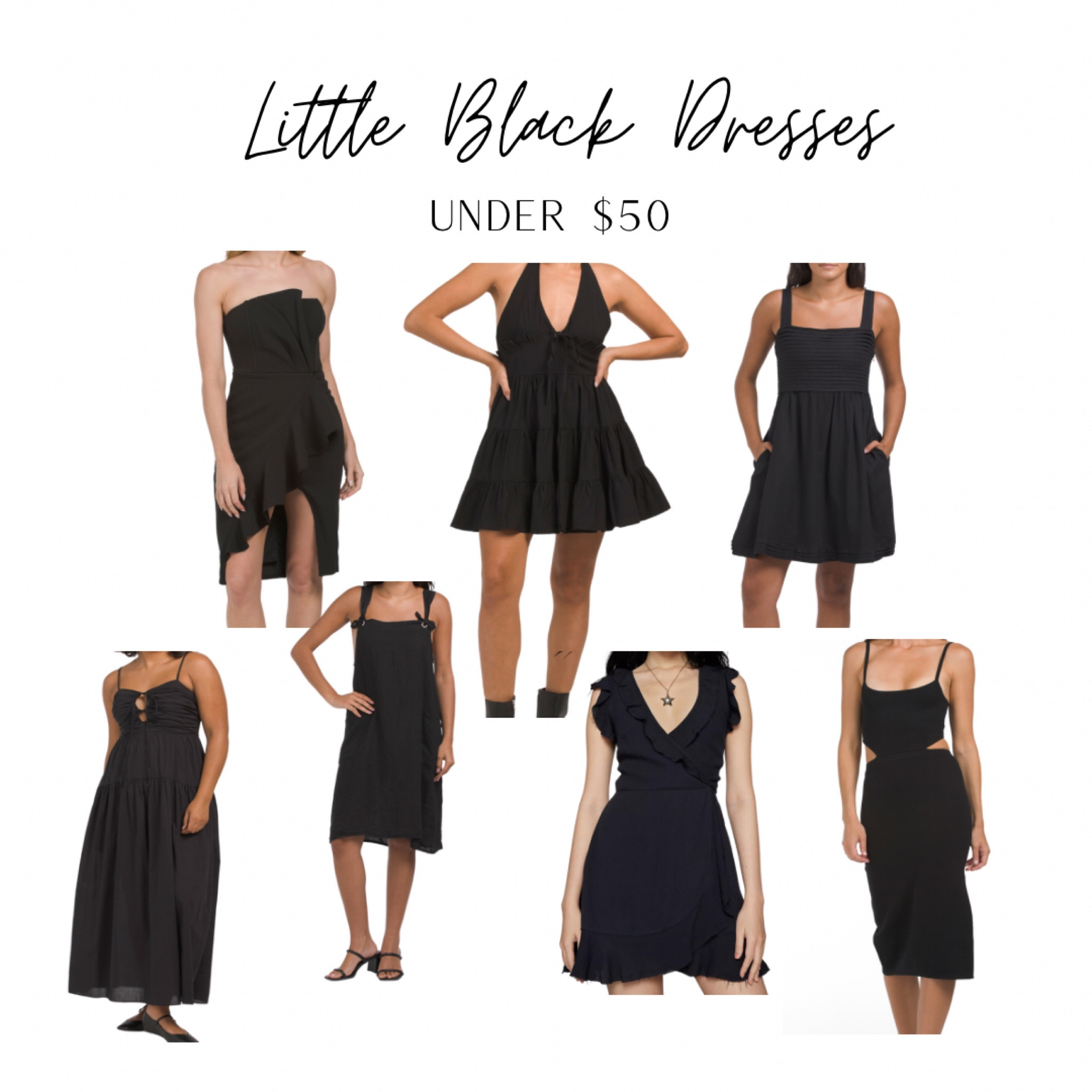 For that special summer soirées! Perfect little black dresses, all priced under $50!🖤

#LTKSummerSales #LTKFindsUnder50 #LTKParties