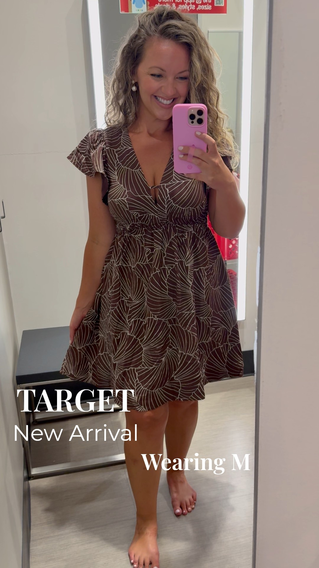 Target Circle Week is in full swing and this new arrival dress is STUNNING in person and it’s on sale!!! I love this brown dress perfect late summer/ early fall dress . Wearing my true size medium!
#target #targetcircleweek #circleweek #newarrivial #dress 

#LTKFindsUnder50 #LTKMidsize #LTKSaleAlert