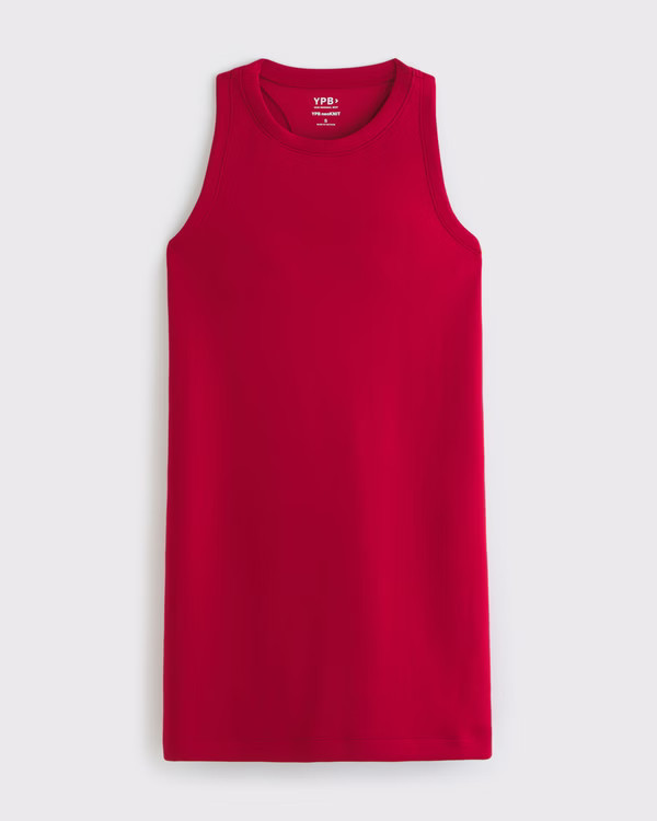 YPB neoKNIT On The Go Unlined Mini Dress | Abercrombie & Fitch (US)