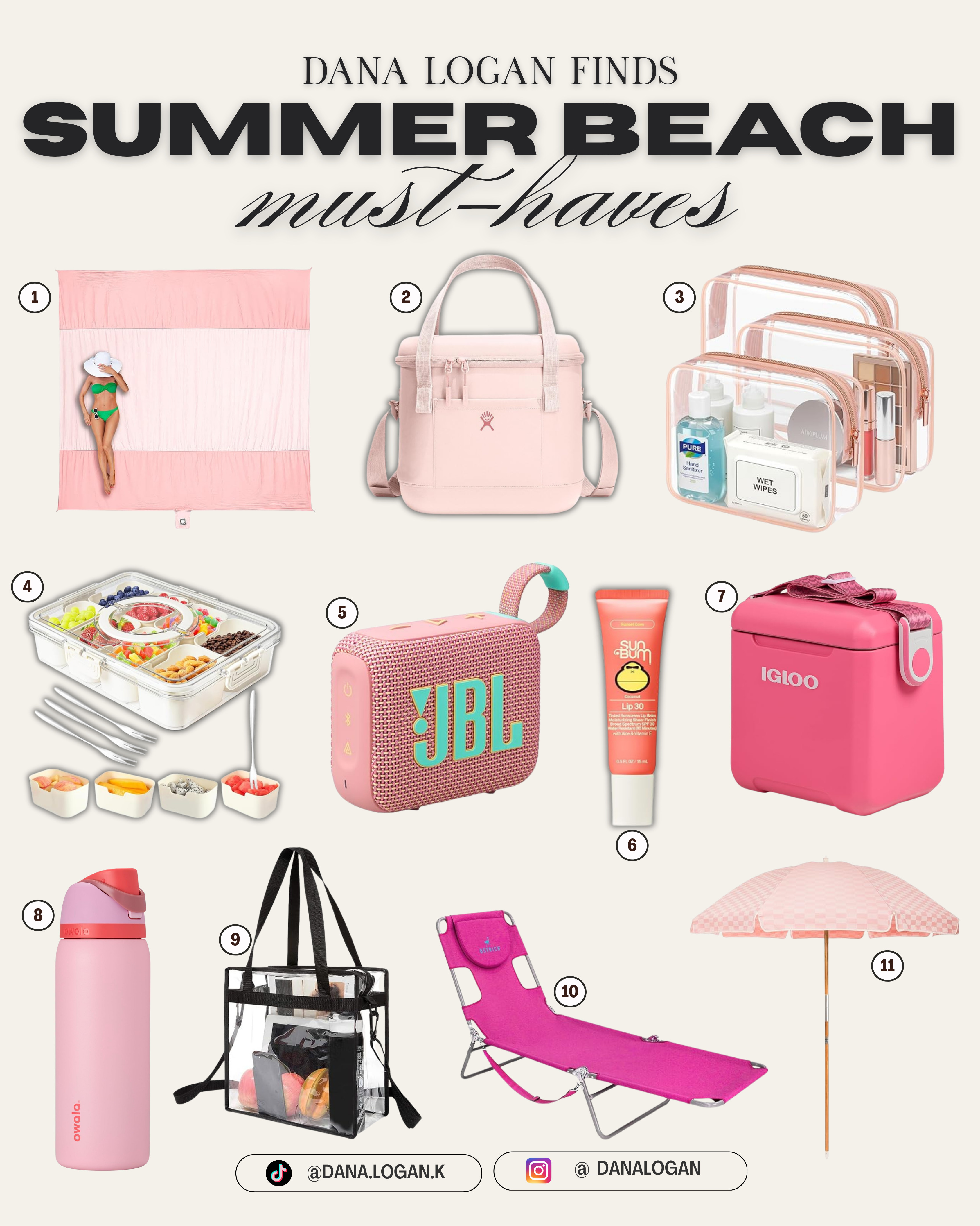 Summer beach must-haves I never leave home without ☀️🌊🤍

From sunny beach days to weekend getaways, these are the essentials that make every trip more comfortable, fun, and effortless 👀

Linked all my favorite beach finds on LTK ✨ #LTKStyle #BeachEssentials #SummerMustHaves #LTKFinds #VacationReady 

 #LTKSwim
