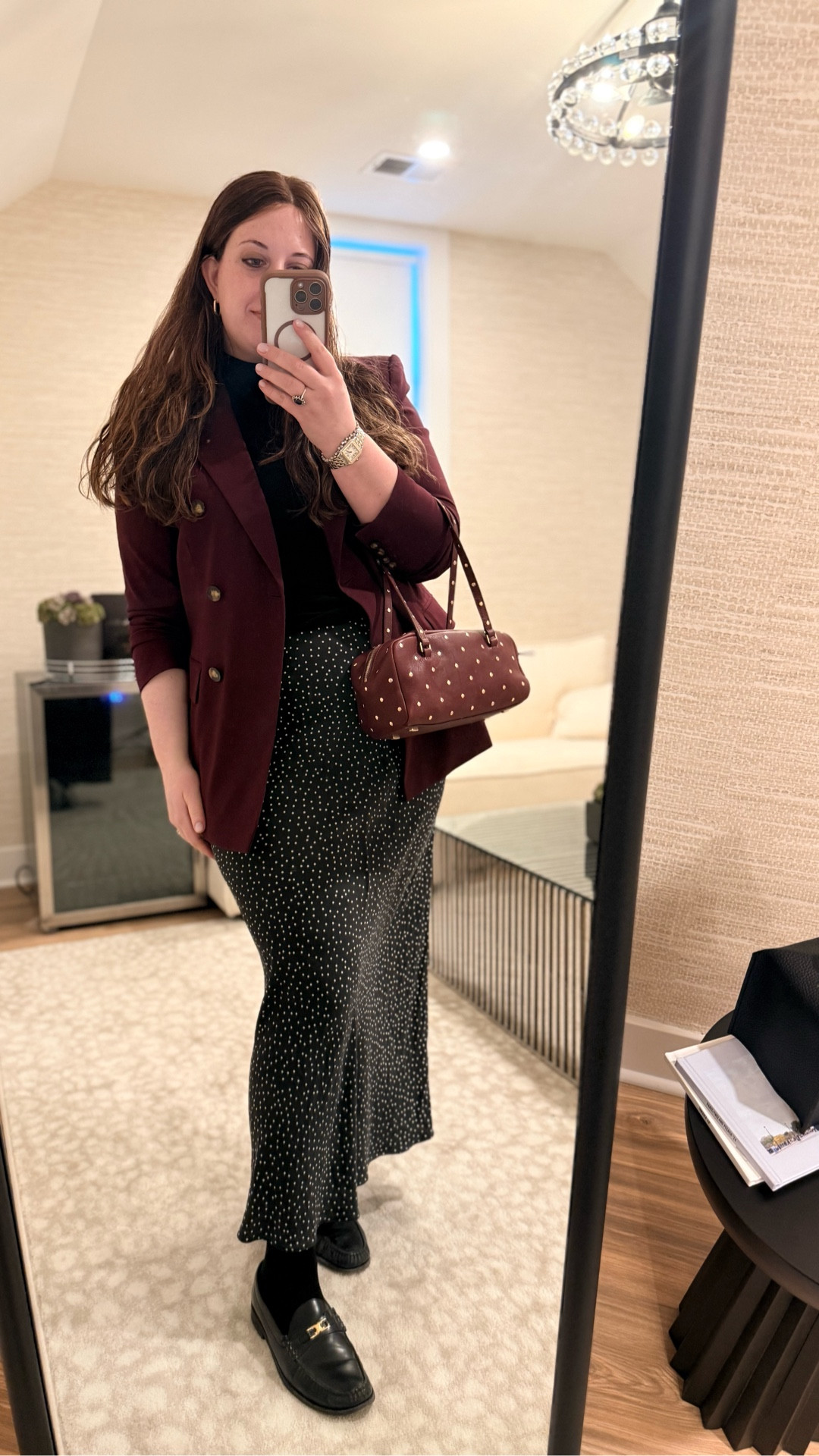 Same pieces in different order! Love rearranging my wardrobe to make new outfits. Blazers are great to create so many different sophisticated looks I’ve worn this one over a dress and with a matching deep plum skirt.  I absolutely love love the fit and color of it and I’m going to check if it comes in more colors! 

#LTKootd #LTKgrwm #LTKmomlife