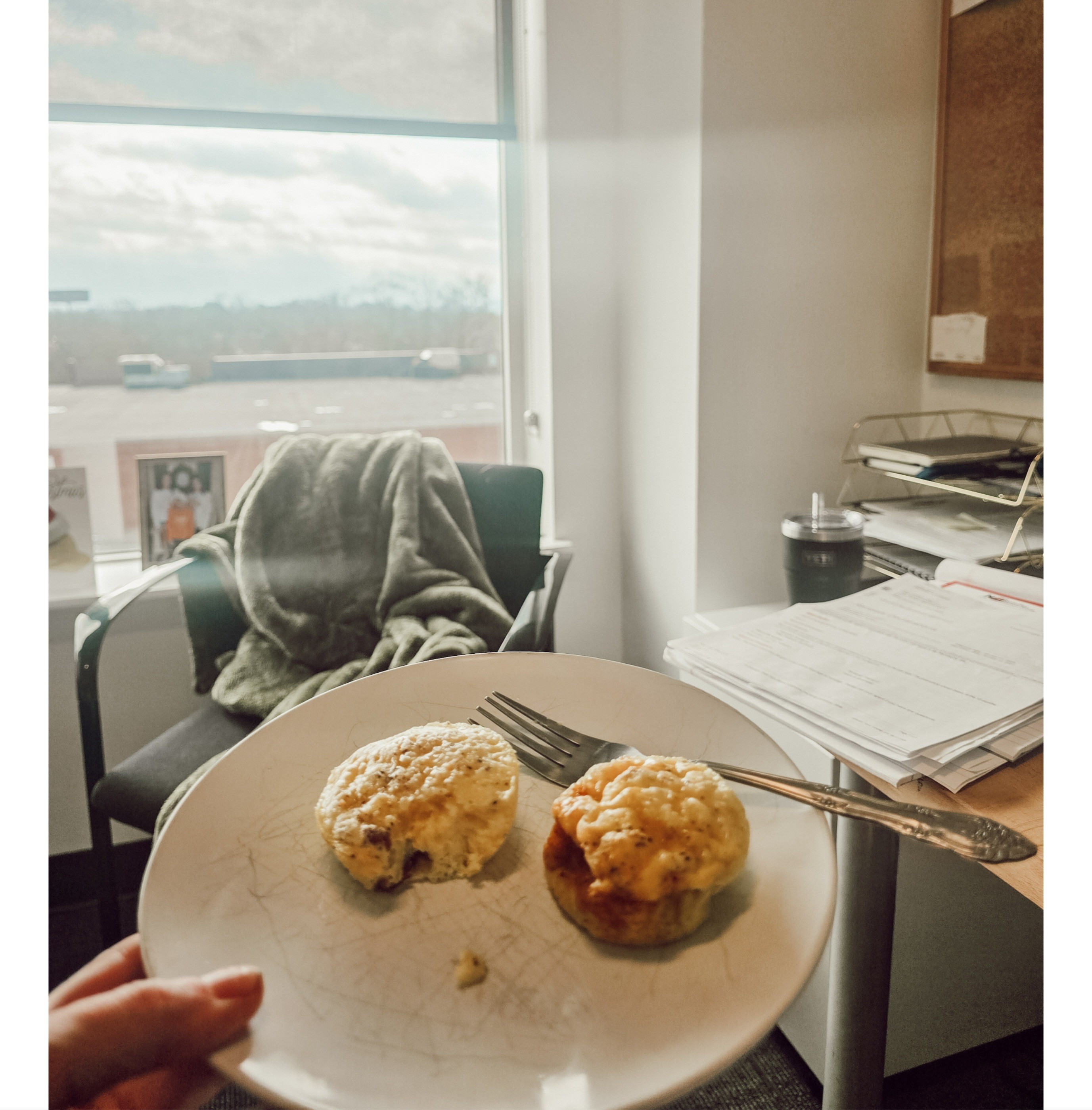 Husband made me egg bites to enjoy at work. He now has to make them forever. Tip: make the egg bites & eat better @ work. 

#LTKfoodie #LTKmomlife #LTKselfcare