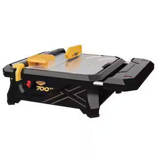 QEP 700XT 3/4 HP Wet Tile Saw with 7 in. Blade and Table Extension 22700Q - The Home Depot | The Home Depot