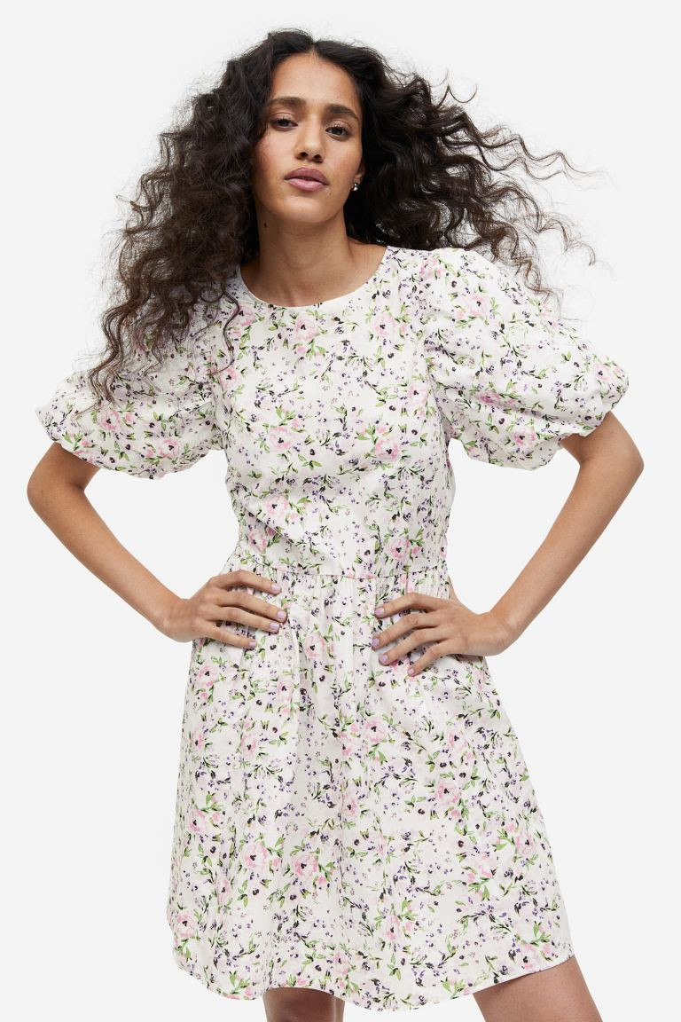 Puff-sleeved Dress | H&M (US + CA)