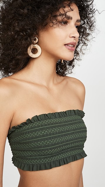 Costa Bandeau Bikini Top | Shopbop