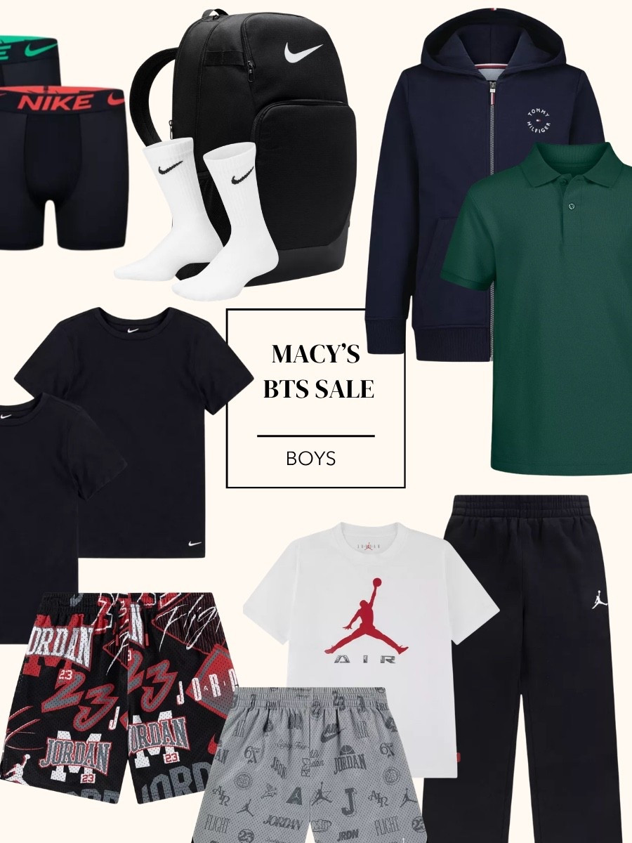 The @macys Back to School
sales are popping off! Here’s what we are eyeing the for boys 👇

#LTKSaleAlert #LTKKids