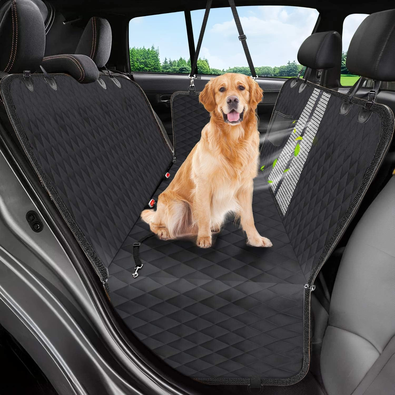 Dog Car Seat Cover, 600D Heavy Durable Dog Seat Cover for Back Seat, 100% Waterproof Scratch Proo... | Amazon (US)