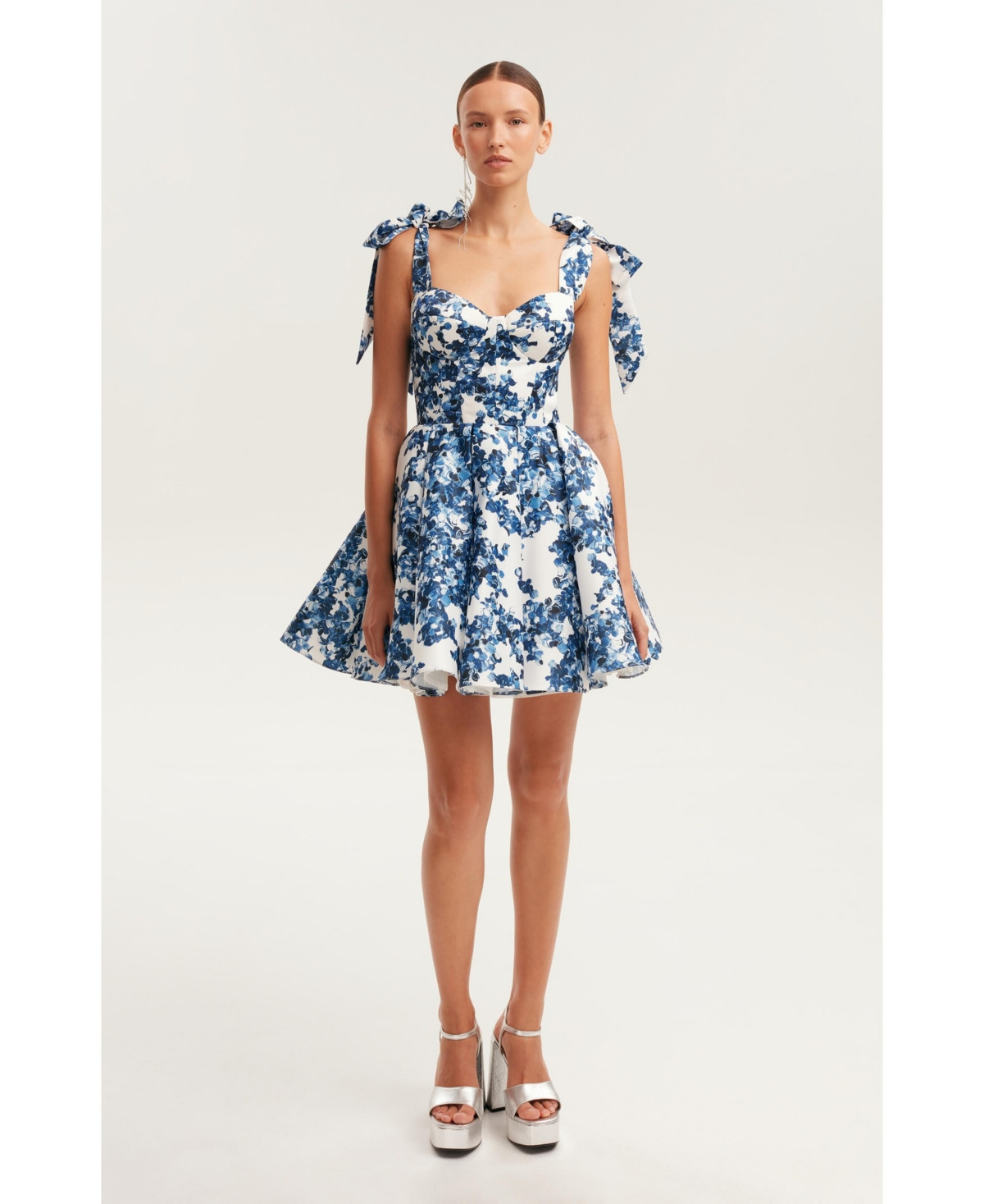 Milla Women's Marvelous Mini Dress On Straps - Blue-double | Macy's