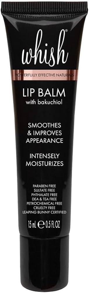 Whish Tinted Lip Balm Oil with Bakuchiol, 5oz | Amazon (US)
