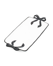 12x6.75 Hand Painted Bow Serving Tray | Marshalls
