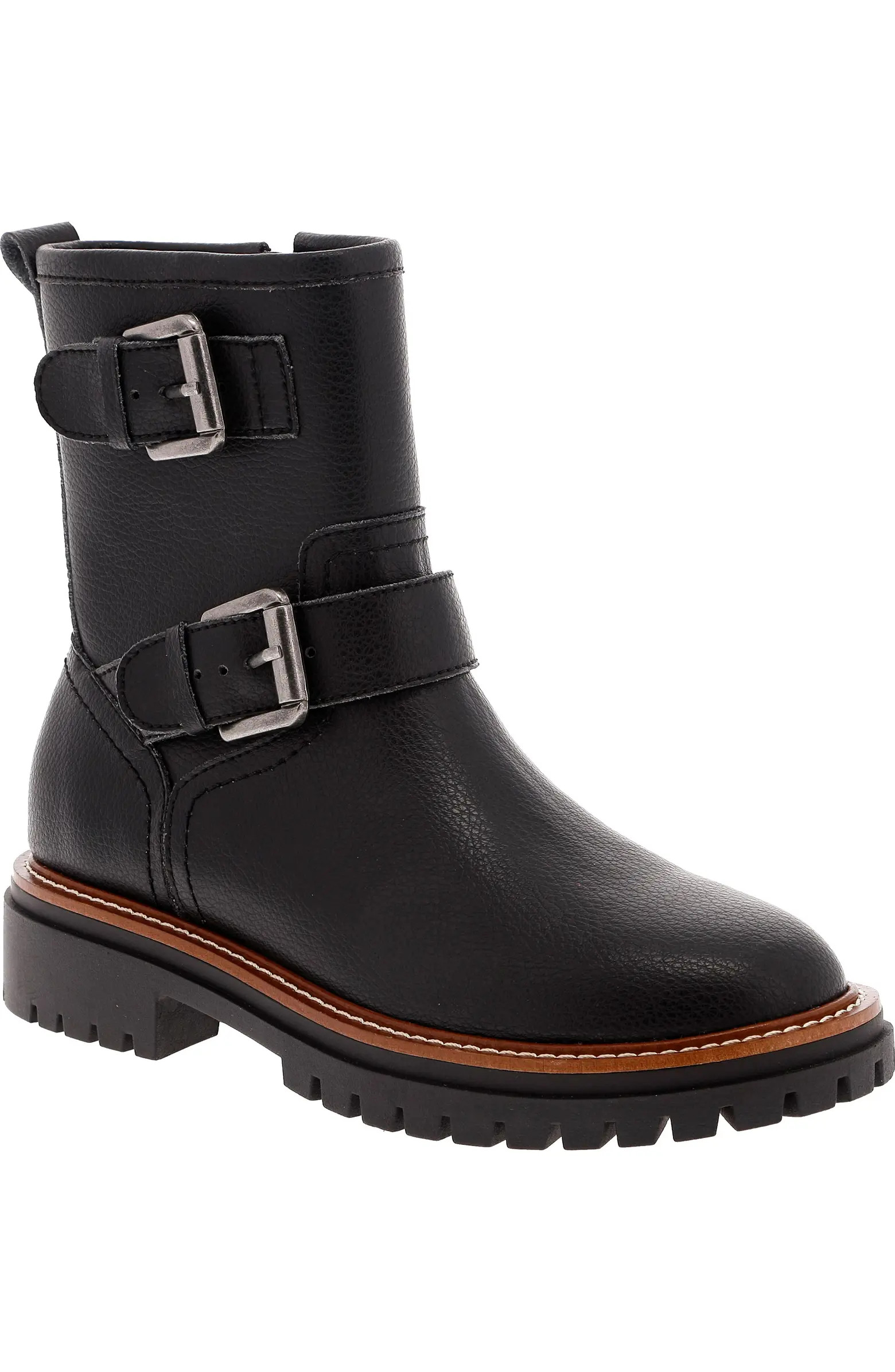 MIA Florence Water-Resistant Leather Boot (Women) | Nordstrom | Nordstrom