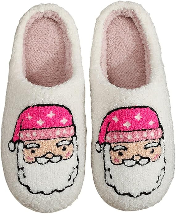 Women's Men's Plant Slippers Flowers Slippers Embroidered Daisy Slippers Cute Plush Funny Fluffy ... | Amazon (US)