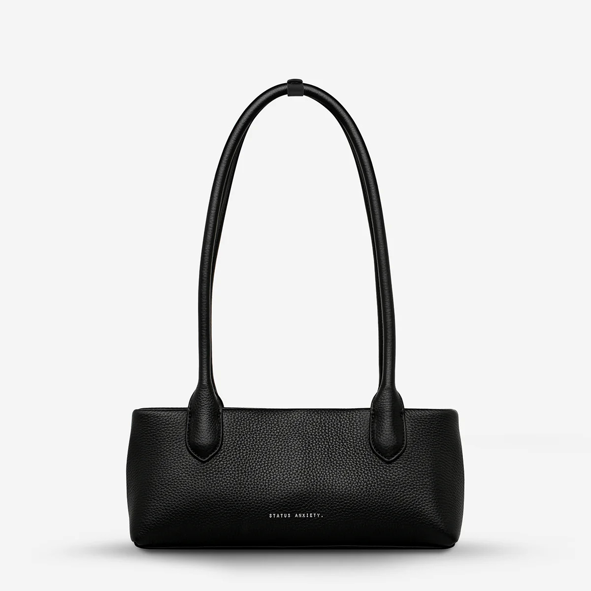 'The Lost' Black Leather Bag | Status Anxiety® | Status Anxiety 