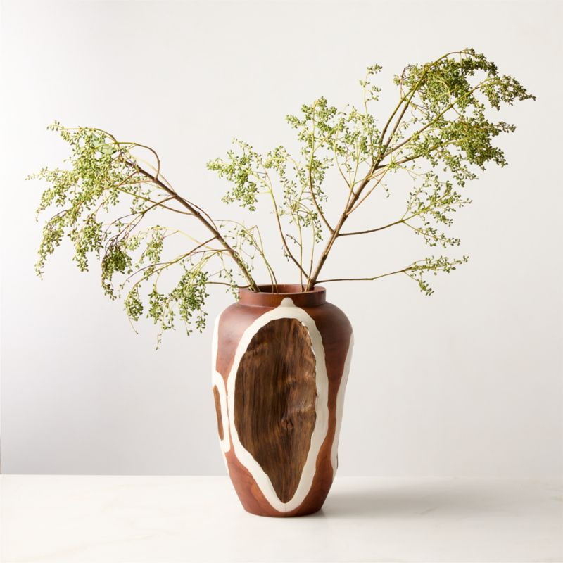 Agatha Natural Teak Root Sculpture + Reviews | CB2 | CB2