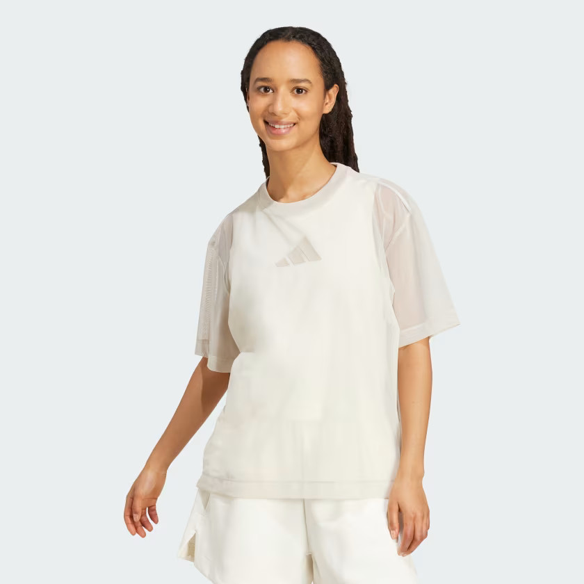 Soft Lux Mesh Tee | adidas (US)