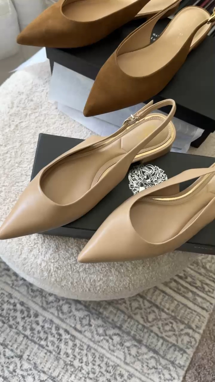 I was only going to keep one of these pairs of slingback flats, but I love them both! The neutral colors are great and will go with anything and they are both so comfortable, which is key for me. women’s work shoes dressy shoes party shoes Nordstrom Anniversary sale finds men's

#LTKShoeCrush #LTKSaleAlert #LTKWorkwear