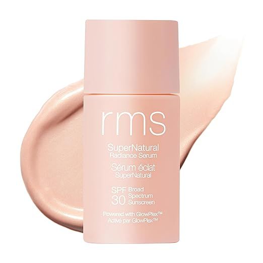 RMS Beauty SuperNatural Radiance Serum Broad Spectrum Sunscreen, SPF 30 - Tinted Sunscreen for Fa... | Amazon (US)
