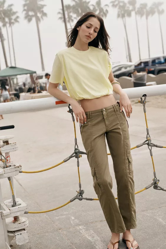 CROPPED PUFFY T-SHIRT | Zara UK