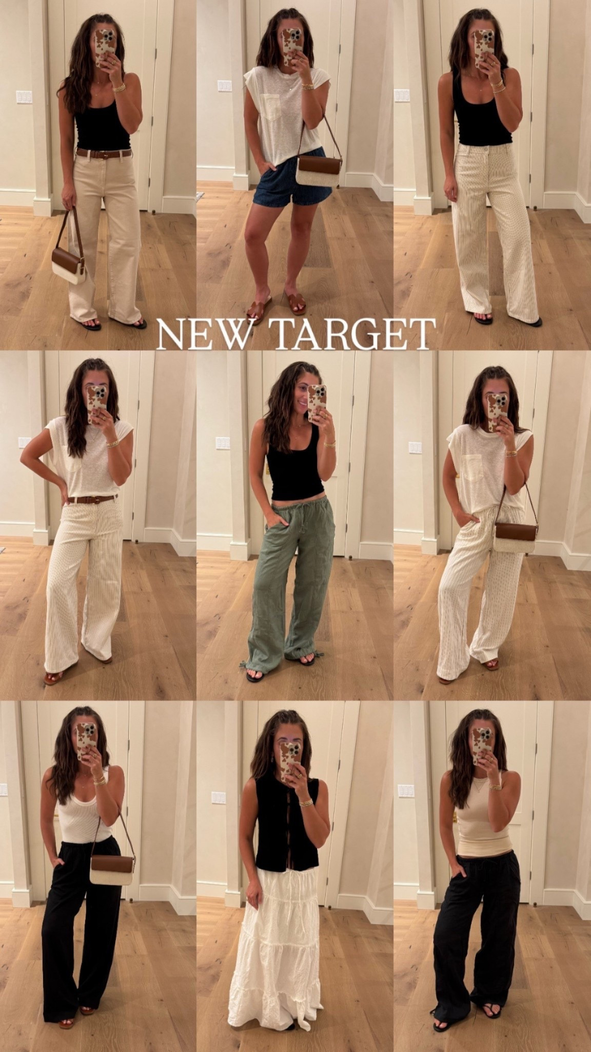 Cute new spring looks at Target! 
Jean size 2 Beach Pant size XS Pull over shorts size XS Black tank size XS White short sleeve size XS Tie-front bow sweater size XS White skirt size XS 

#target #laurabeverlin #summerr

#LTKSaleAlert #LTKFindsUnder50 #LTKFindsUnder100