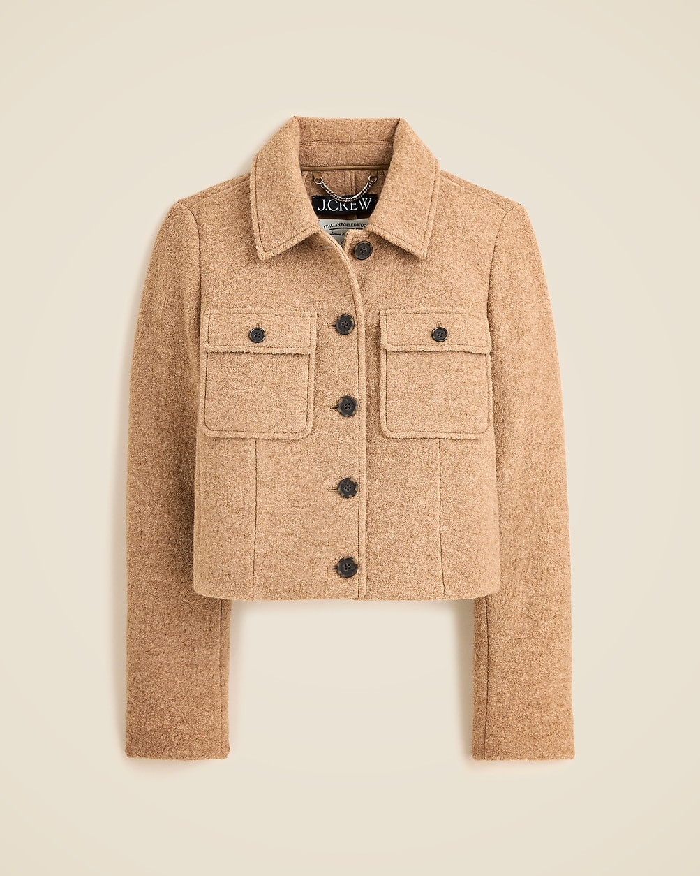 Lady jacket in Italian boiled wool | J. Crew US