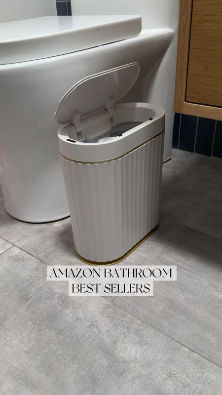 Amazon bathroom best sellers trashcan, organizer, clear bins, tissue box cover mouth wash dispenser bathmat bath mat  toothpaste squeezer toilet paper holderr

#LTKfindsunder50 #LTKhome #LTKsalealert