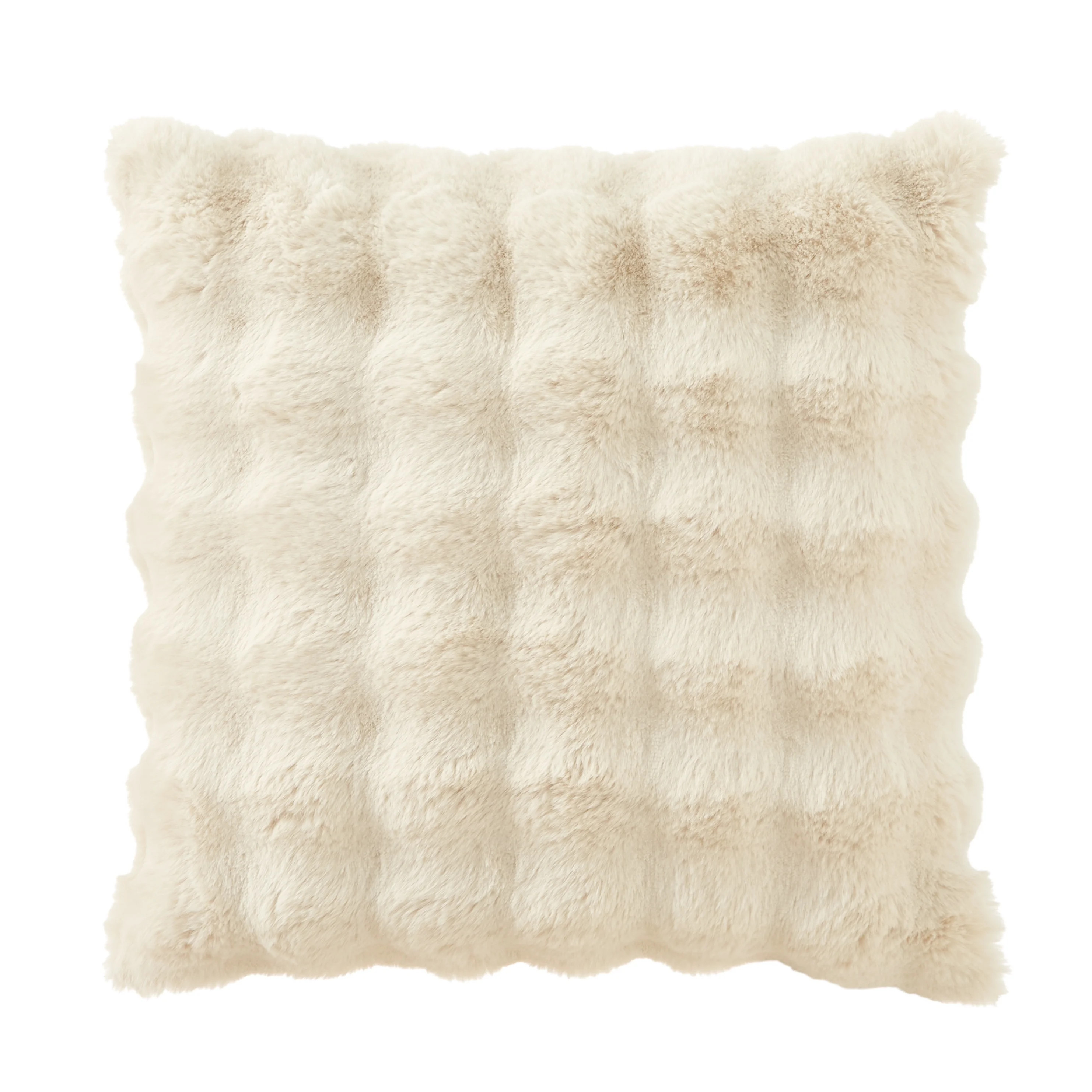 Better Homes & Garden 22" x 22" Bubble Fur Decorative Throw Pillow For Adult | Walmart (US)