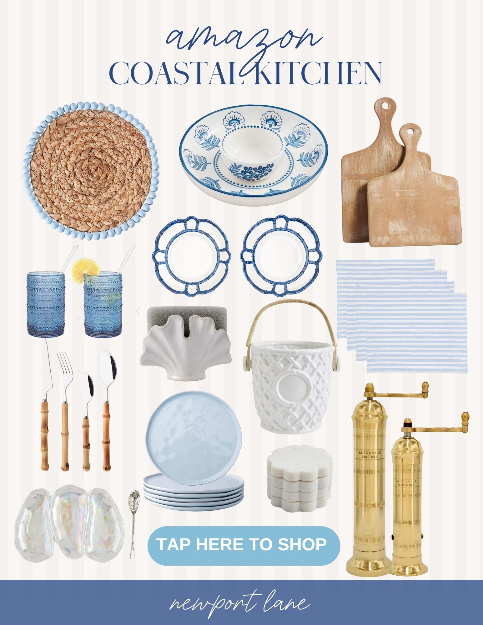 If you love that relaxed, beach-inspired kitchen look, you need to check out these coastal plates, glasses, and cutting boards. So chic!

amazon home, affordable finds, tableware, party essentials, tablescape inspo, kitchen must haves, dining room style, beach vibes

#LTKSeasonal #LTKHome #LTKU