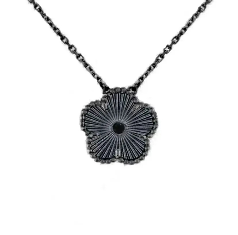 Clover Necklace Pendant Pearl Mother Plated 18K for Women's Girl Valentine's Day Mother's Day Eng... | DHGate