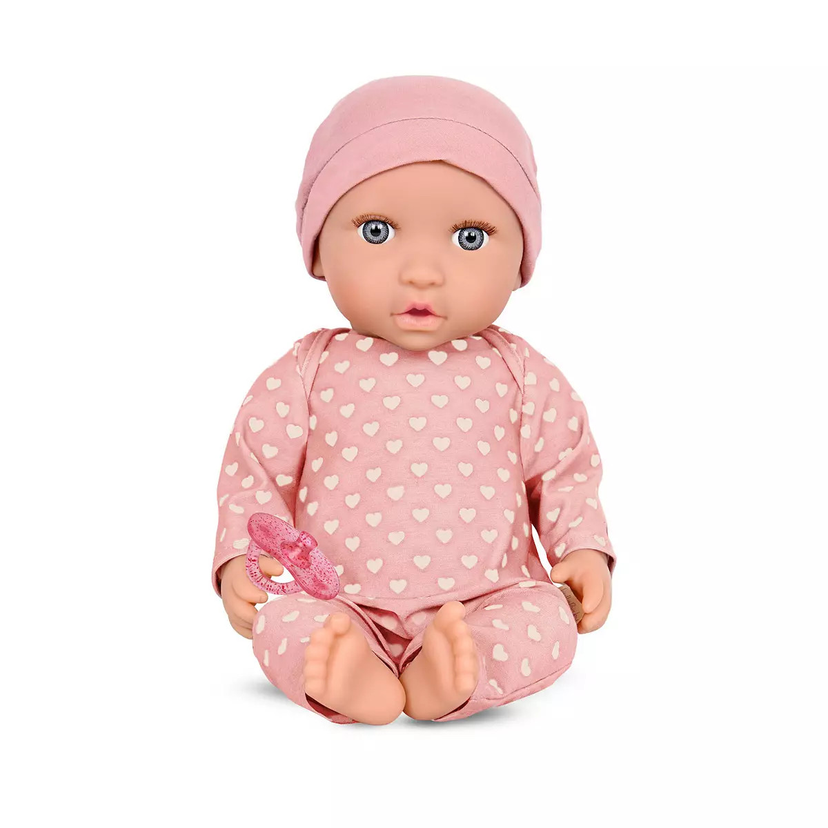 Babi LullaBaby 14-in. Baby Doll with Pink Pajamas & Accessories | Kohl's