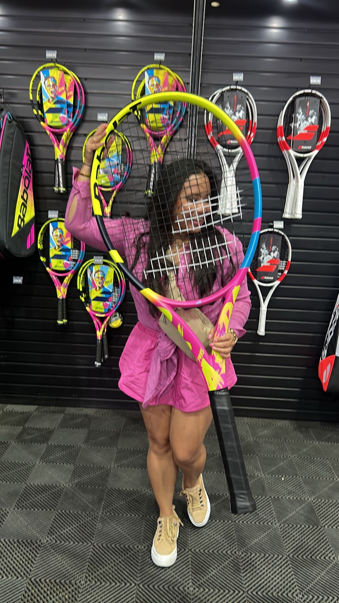 Bright Pink Tennis Inspired Outfit Idea for BNP Paribas Indian Wells

One of my favorite outfit ideas for the BNP Paribas Open at Indian Wells is leaning into bright colors that feel playful, energetic, and inspired by the tennis courts themselves. I wore a bright pink jumpsuit and layered a similar pink swim cover up as a light shirt when the desert air cooled down. It is an easy layering trick that still keeps the look fun and cohesive.

Platform sneakers add a little height for walking the grounds all day while still being comfortable. I love how the vibrant pink tones pop against the greens of the tennis courts and even mirror the brightness of a tennis ball. Sporty, bold, and perfect for a full day of matches, sunshine, and exploring the tournament.

#bnpparibasopen #indianwellstennis #tennisoutfit #tennisstyle #sportychicstyle #pinkoutfit #brightoutfitideas #platformsneakers #tennisfashion #desertstyle #athleisurestyle #springoutfitideas #matchdaystyle #casualsportstyle

bnpparibas open outfit | indian wells tennis outfit | tennis tournament outfit ideas | pink jumpsuit outfit | sporty chic outfit | tennis fashion women | platform sneakers outfit | athleisure outfit ideas | bright spring outfits | tennis match style | indian wells style | casual tennis event outfit

#LTKdayinmylife #LTKootd #LTKPetite