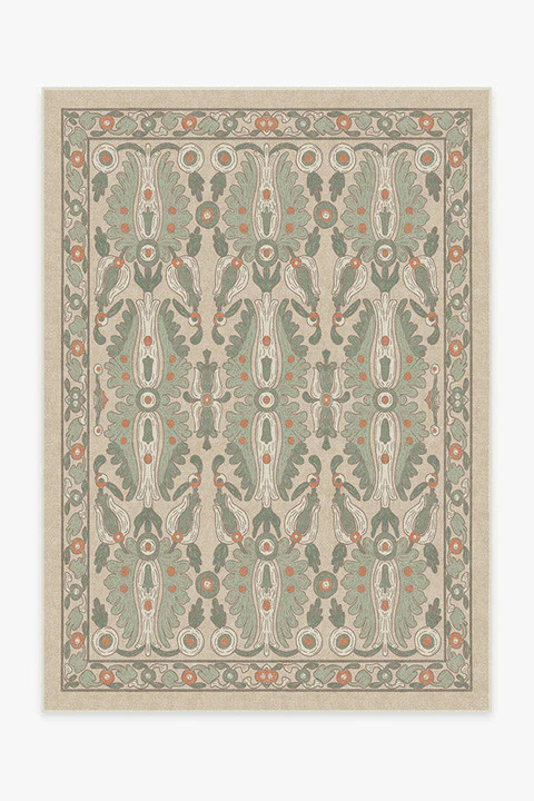 Anna Sui Lady Shalott Cream Rug | Ruggable