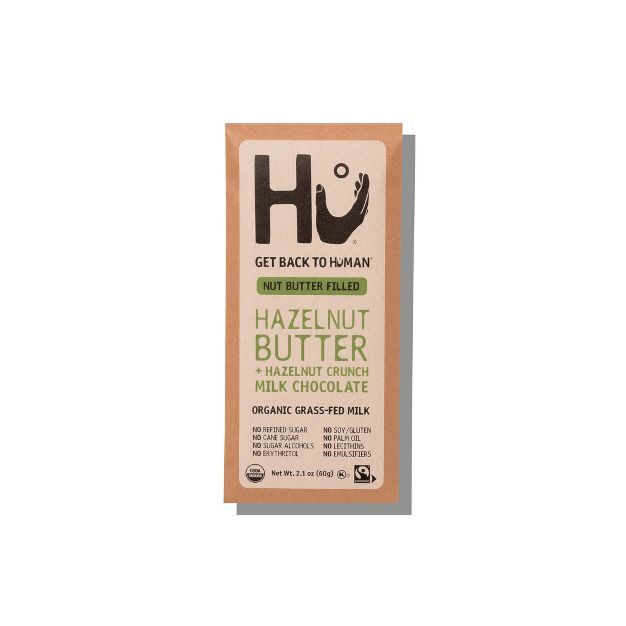 Hu Hazelnut Butter + Hazelnut Crunch Milk Chocolate - 2.1oz | Target