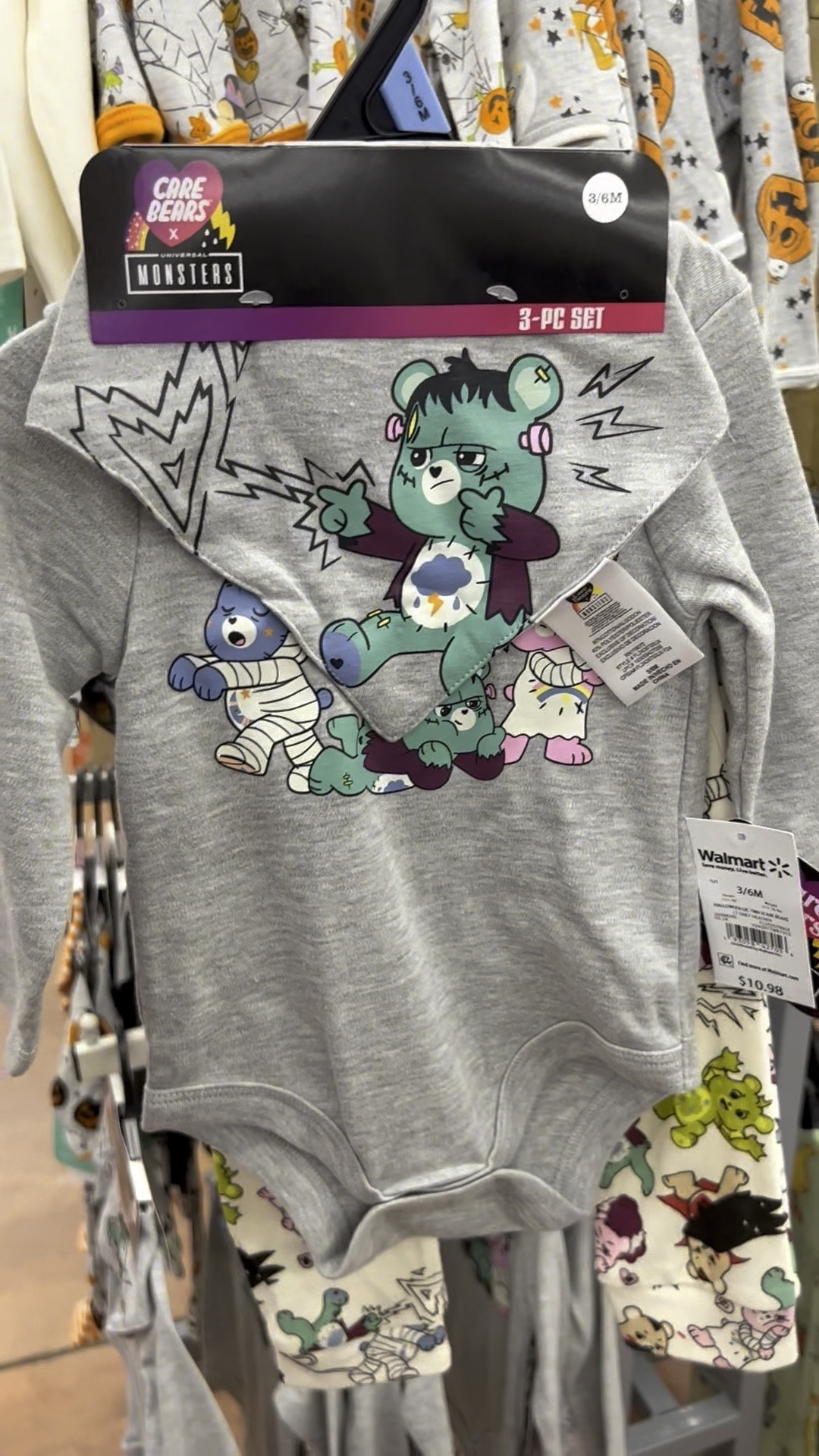 Adorable Halloween inspired character sets! Choose the jogger with bib sets or the bodysuits with bib! They’re all super cute!
 #walmart #infantshalloween #newborn


#LTKSeasonal #LTKfindsunder50 #LTKbaby