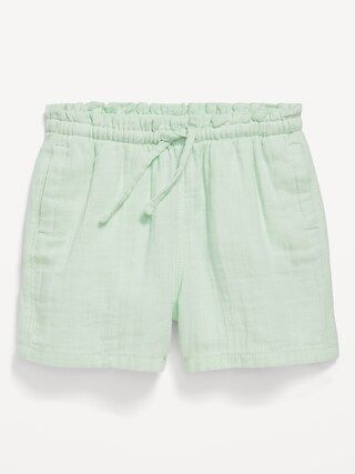 Ruffled Pull-On Shorts for Toddler Girls | Old Navy (US)