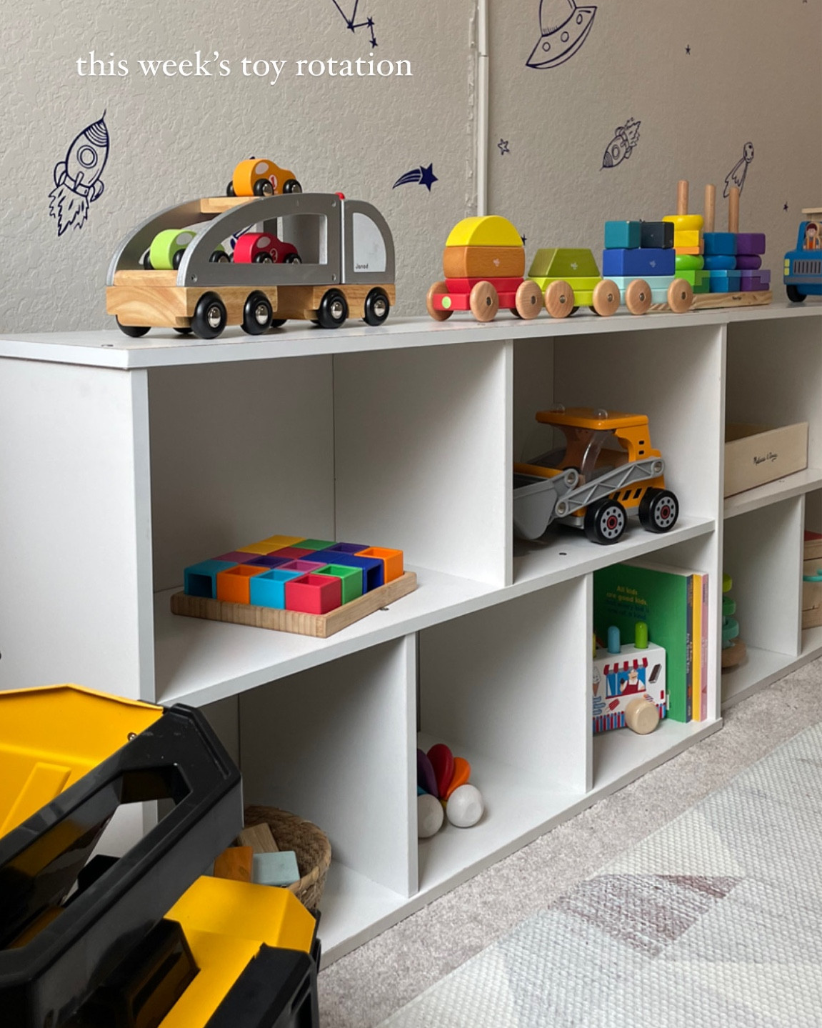 Most current toy rotation 🌈

#LTKbaby #LTKkids #LTKfamily