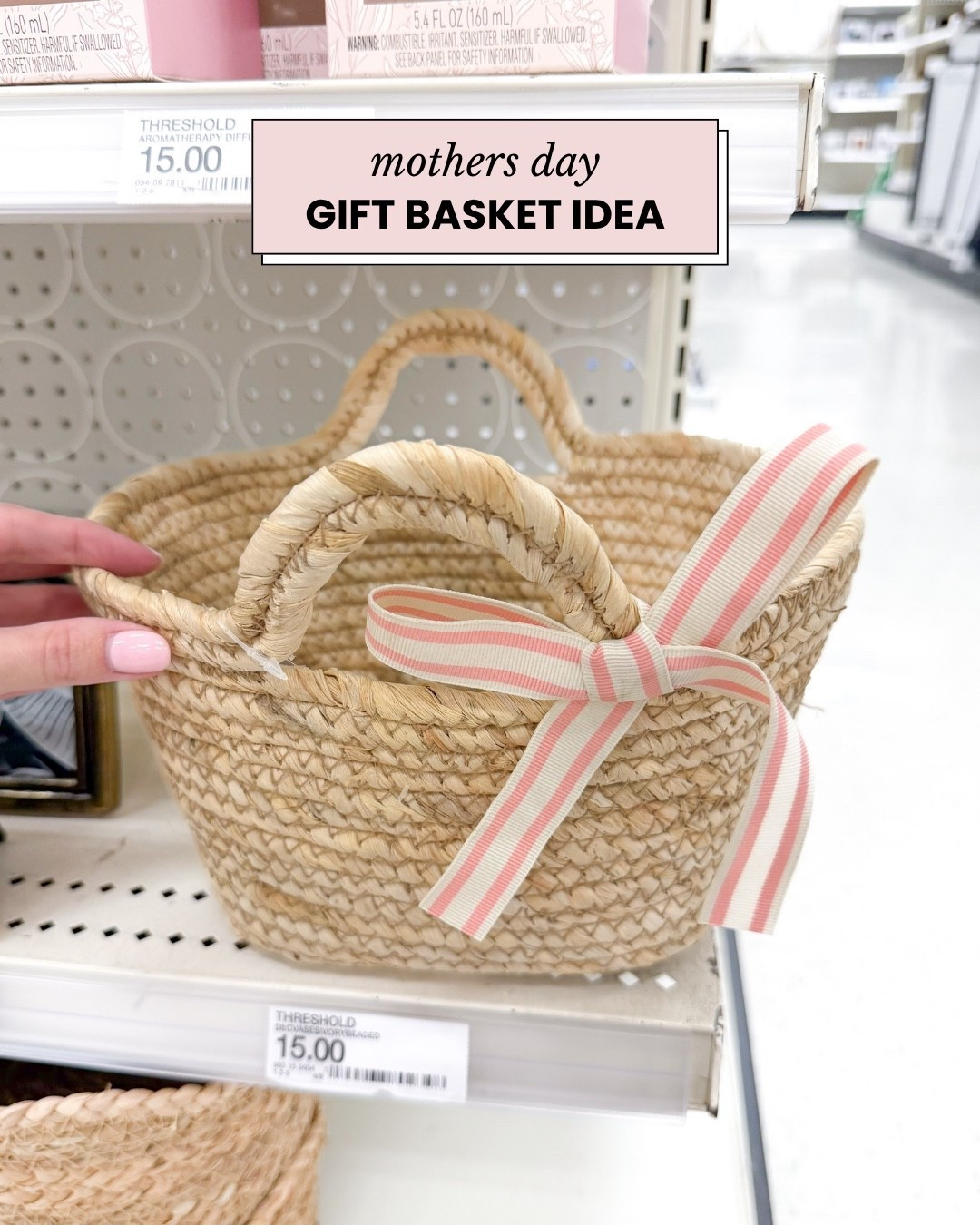 This basket is the perfect gift basket for Mother’s Day! Fill with all her favorite goodies inside! 

#LTKSeasonal #LTKMothersDay #LTKBeauty