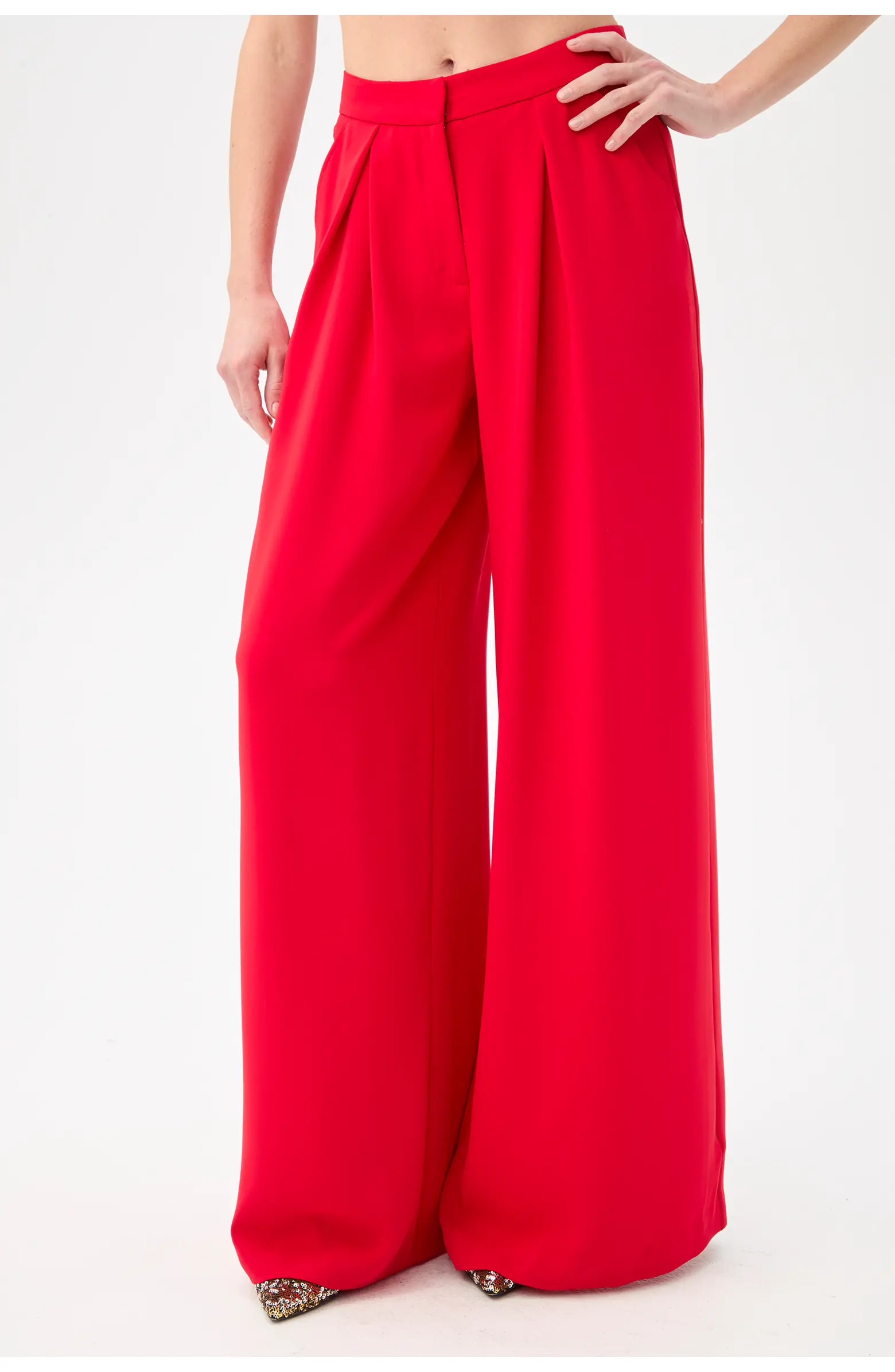 Saige Drapey Wide Leg Pant | Nordstrom