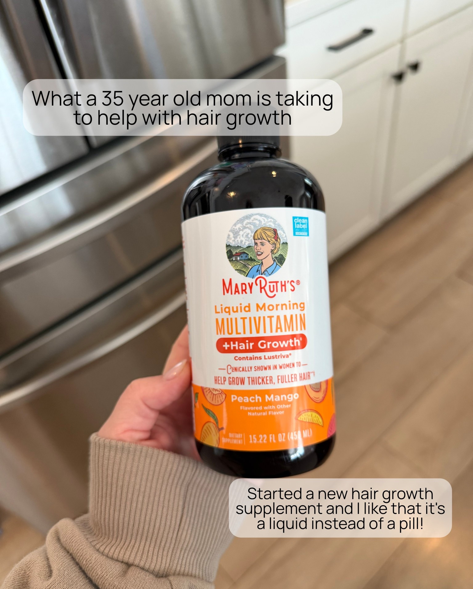 I did a lot of research and am excited to try this for a few months. #hairgrowth #maryruths #momlife #postpartumhair #hairsupplement #hair #beauty #vitamins 

#LTKmomlife #LTKselfcare #LTKmorningroutine