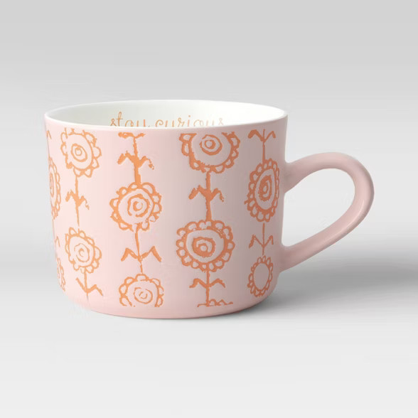 16oz Stoneware 'Stay Curious 'Mug - Opalhouse™ | Target