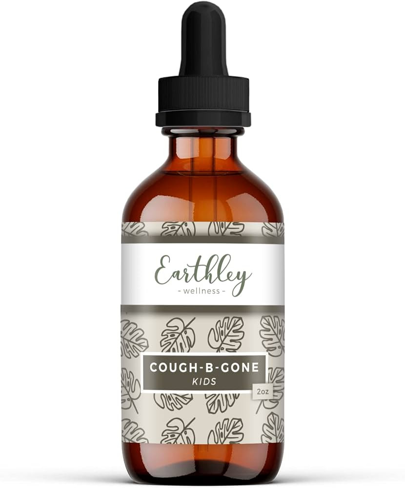 Earthley Wellness, Cough-B-Gone, Natural Herbal Formula, Cold and Cough Remedy, Removes Extra Muc... | Amazon (US)