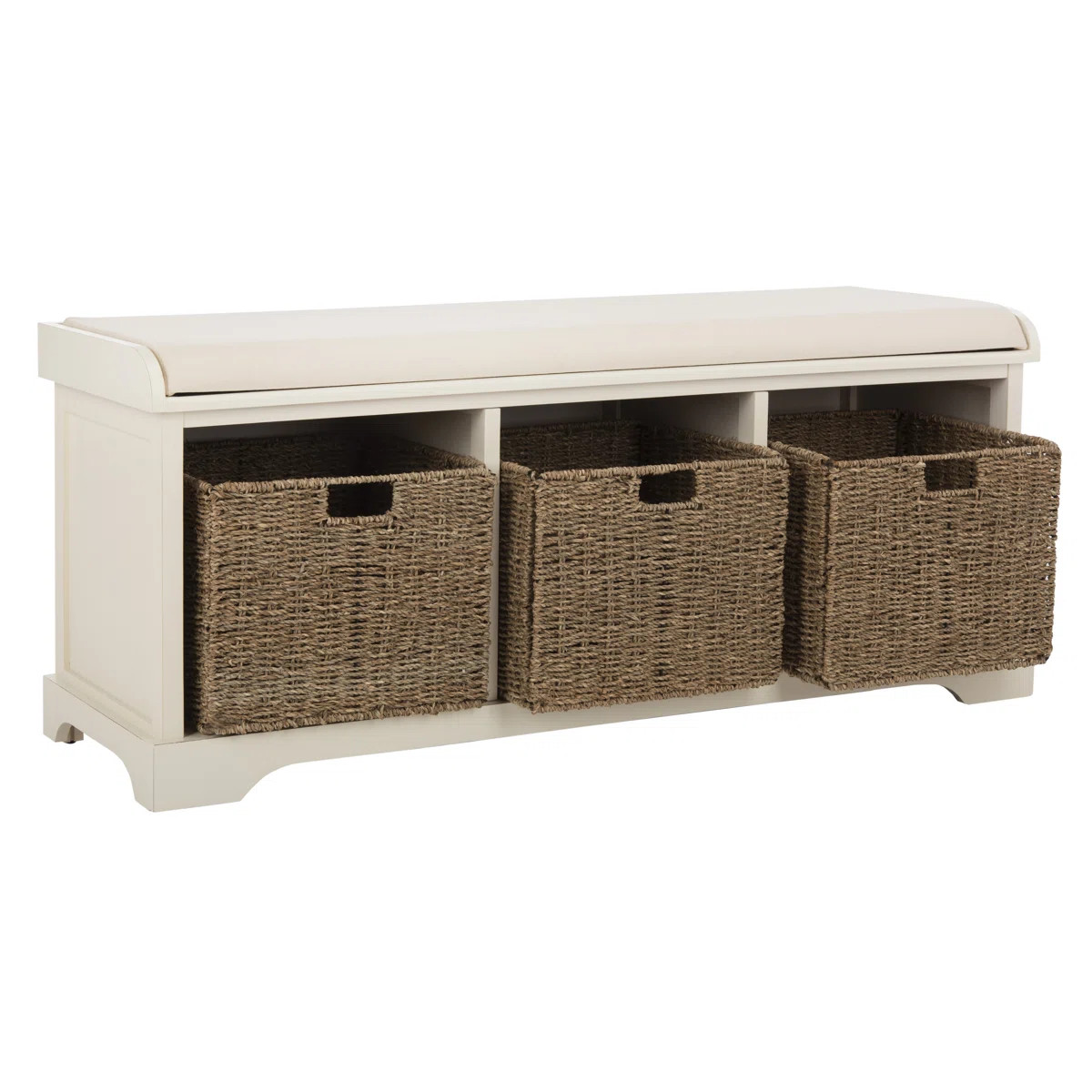 Painswick Canvas Upholstered Storage Bench | Wayfair North America