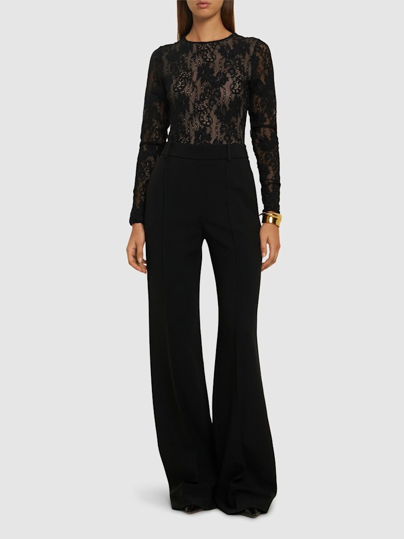 Stretch lace bodysuit | Luisaviaroma