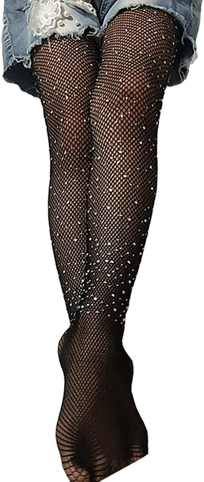 oneflow Toddler Kids Baby Girls Mesh Net Tights Fishnet Stockings Sparkle Leggings Hollow Out Pan... | Amazon (US)