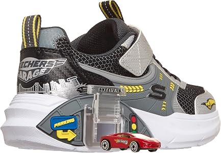 Skechers Boys Garage Sneakers with Toy Cars - Athletic Kids Shoes with Storage Compartment | Amazon (US)