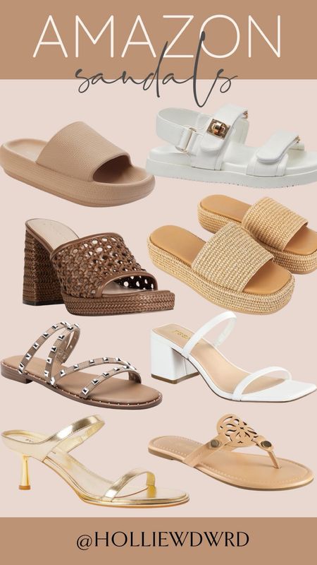 Amazon sandals for spring and summer! 

#LTKShoeCrush